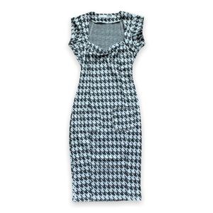 Houndstooth Dress